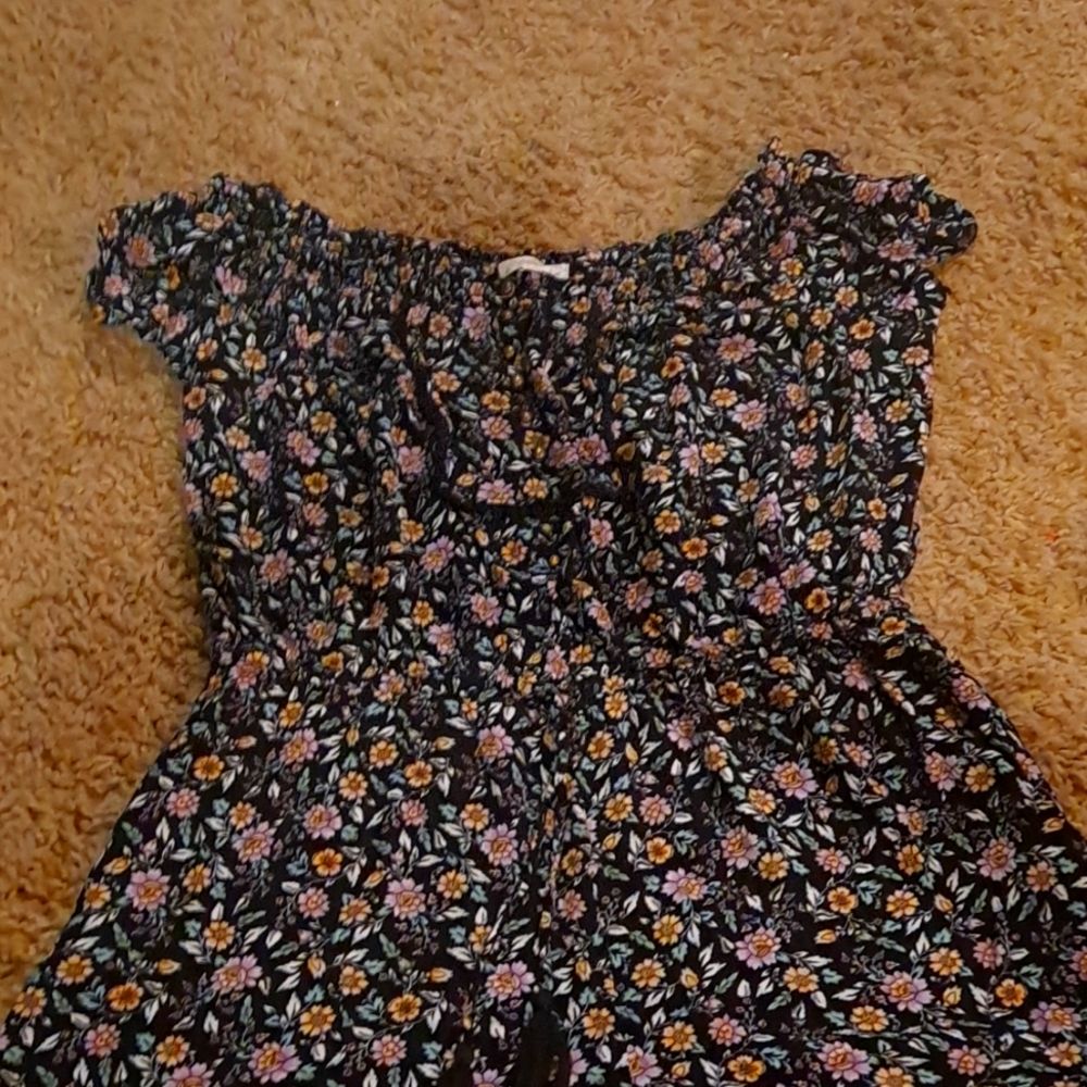 Off the shoulder romper